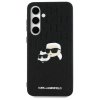 Karl Lagerfeld KLHCS24FEPGKLKCPK Sam S24 FE S721 czarny/black hardcase Monogram Karl&Chaoupette Head Pin